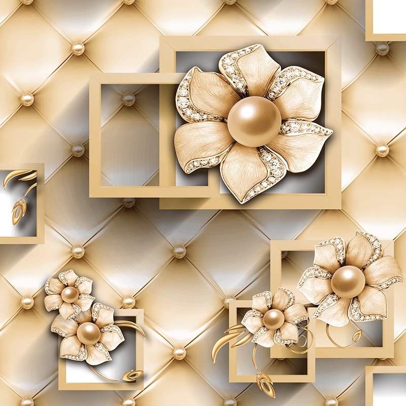 Factory Price PVC Wallpaper Modern 3D Design Vinyl Luxury Wall Paper for Home Decor