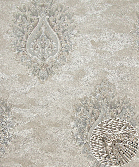 PVC Vinyl Wallpaper Modern 3D Design Waterproof Wallpaper for Home Decortion