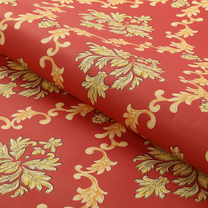 Waterproof Vinyl PVC Wallpaper Classic Wall Paper for Home Decoration