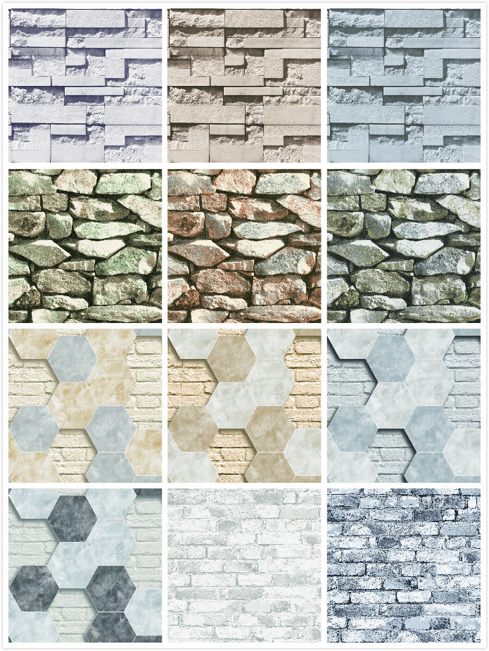 Vinyl PVC Wallpaper 3D Wall Paper for Home Decoration