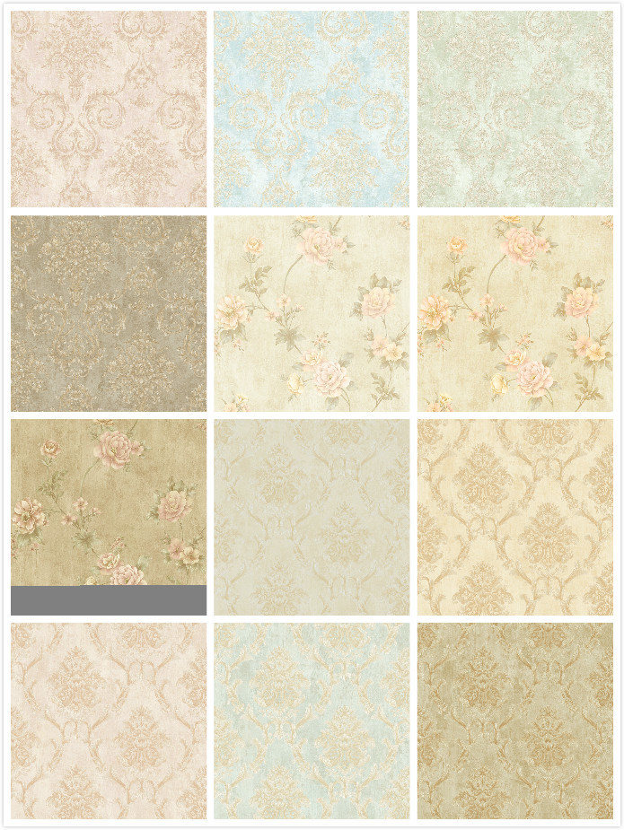 Non Woven Wallpaper Luxury Wall Paper for Home Decor