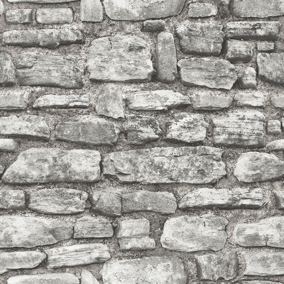 High Quality PVC Vinyl Wallpaper Modern Stone 3D Wall Paper