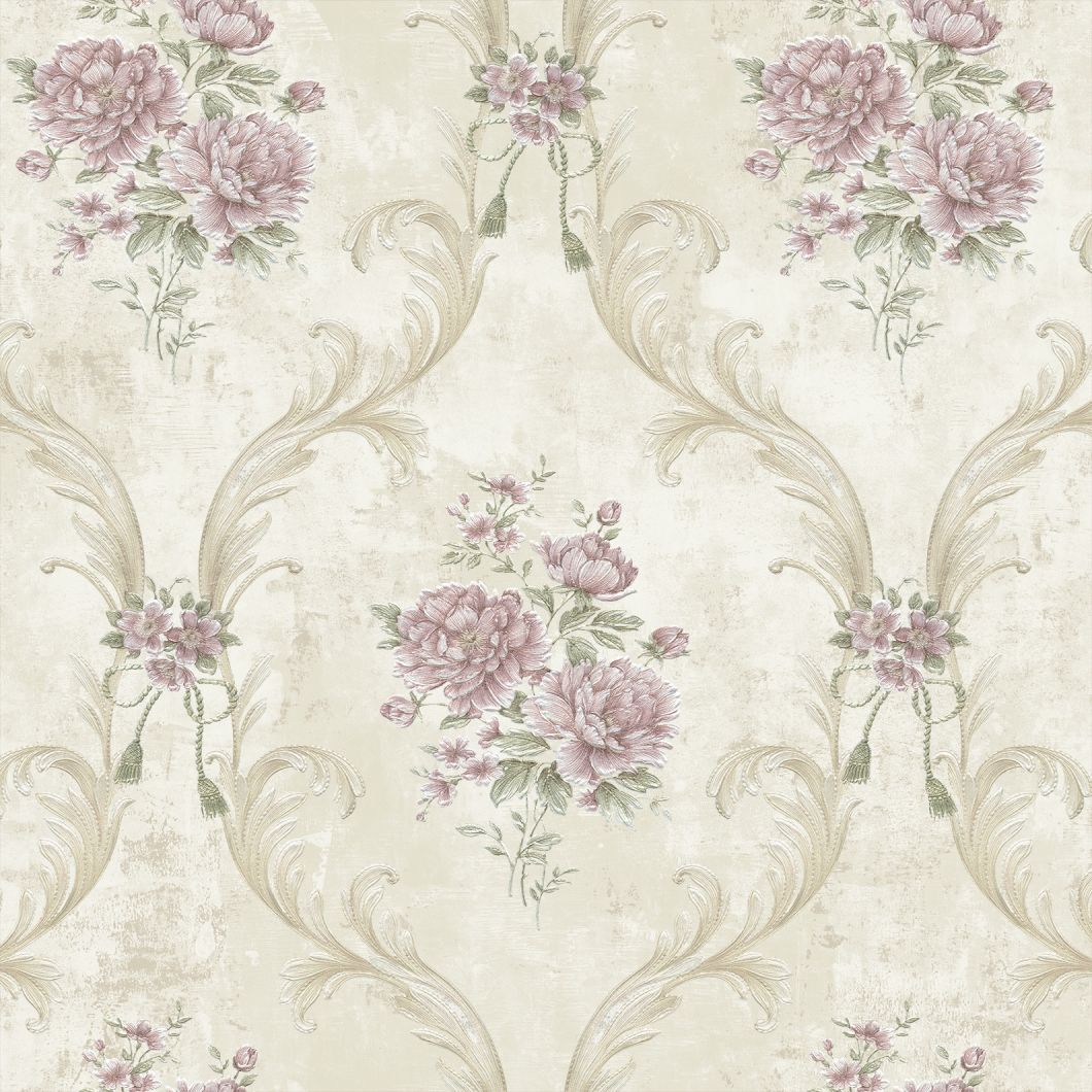 2021 Luxury Non Woven Italy Design High Quality PVC Wallpaper
