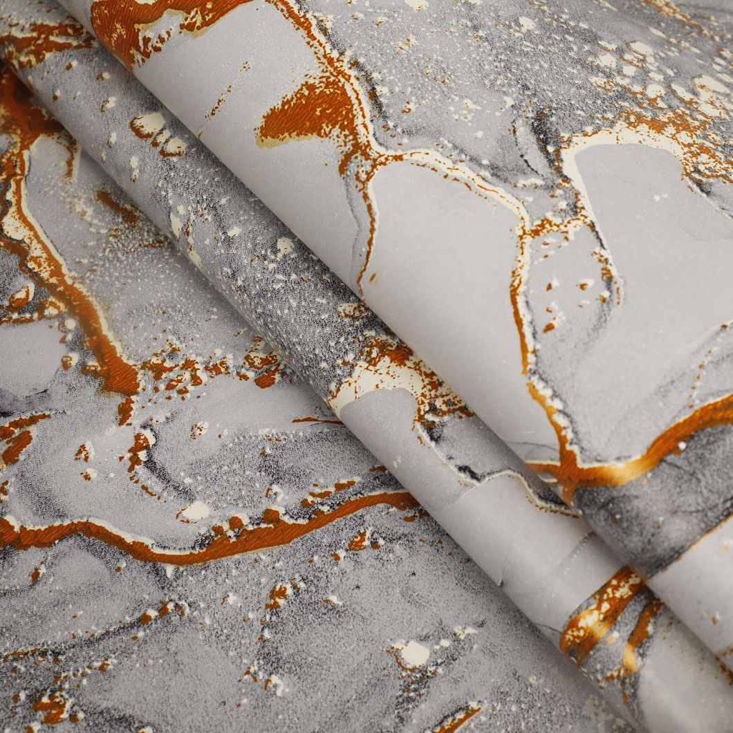 High Quality Gold Foil Wallpaper Hot Selling Non Woven for Home Decor