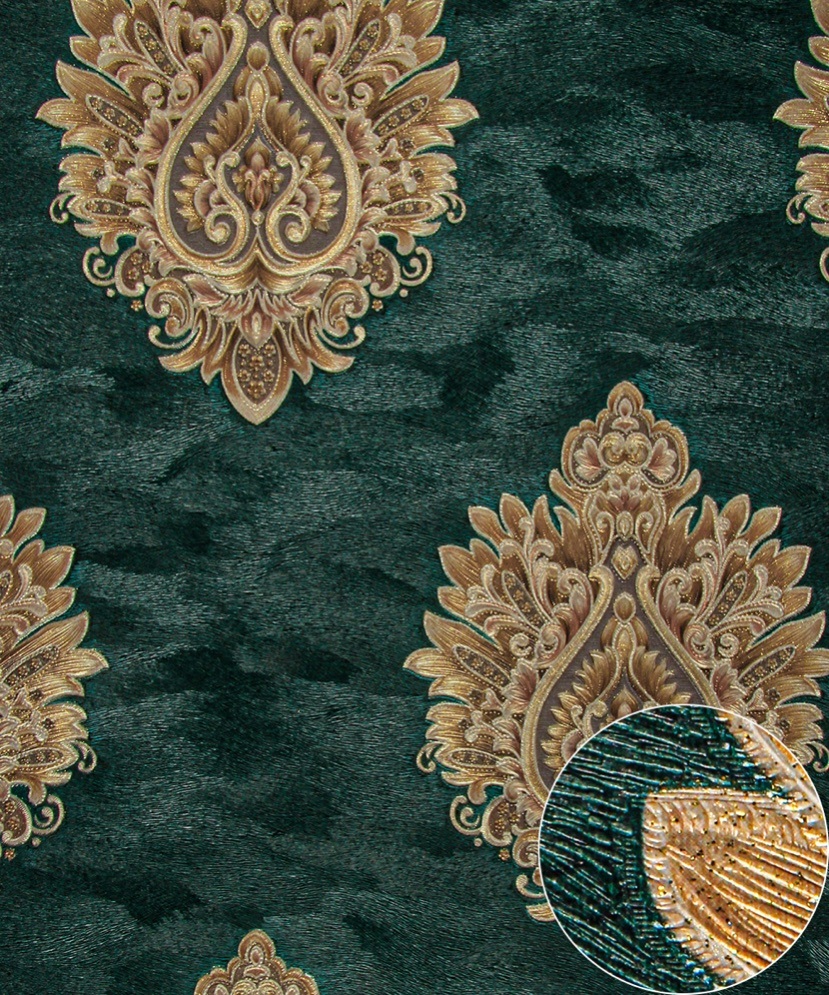 PVC Vinyl Wallpaper Modern 3D Design Waterproof Wallpaper for Home Decortion