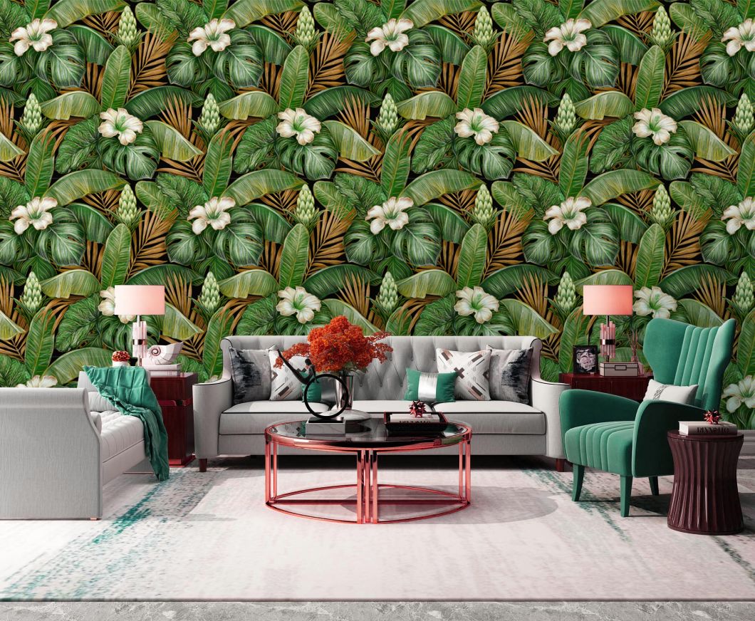 New Modern Classic PVC Decoration High Quality Wallpaper