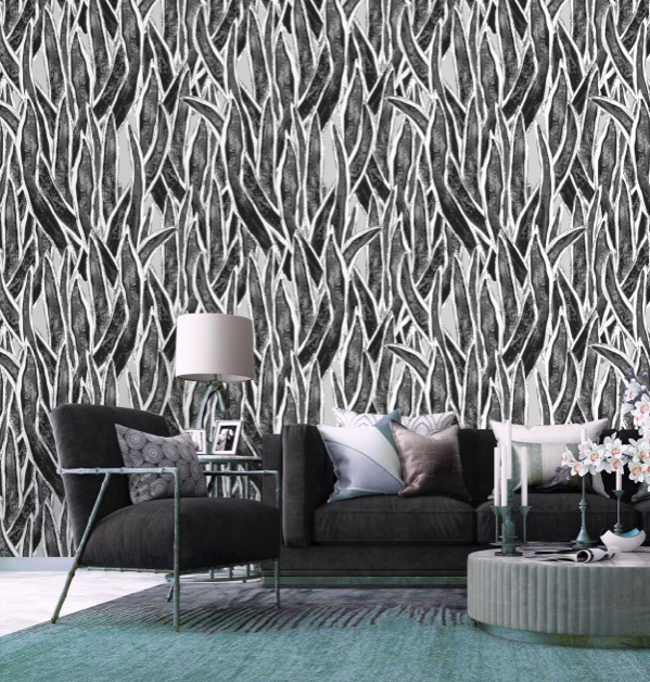 New Modern Classic PVC Decoration Wallpaper