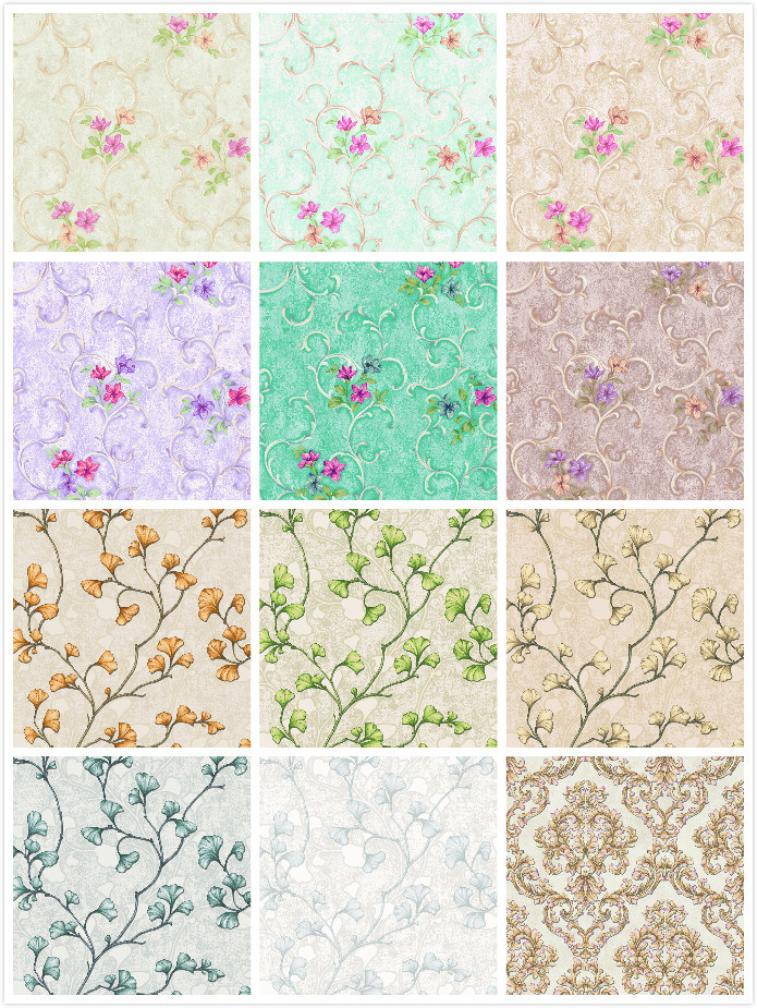 Vinyl PVC Wallpaper Classic Wall Paper Manufacturer Price