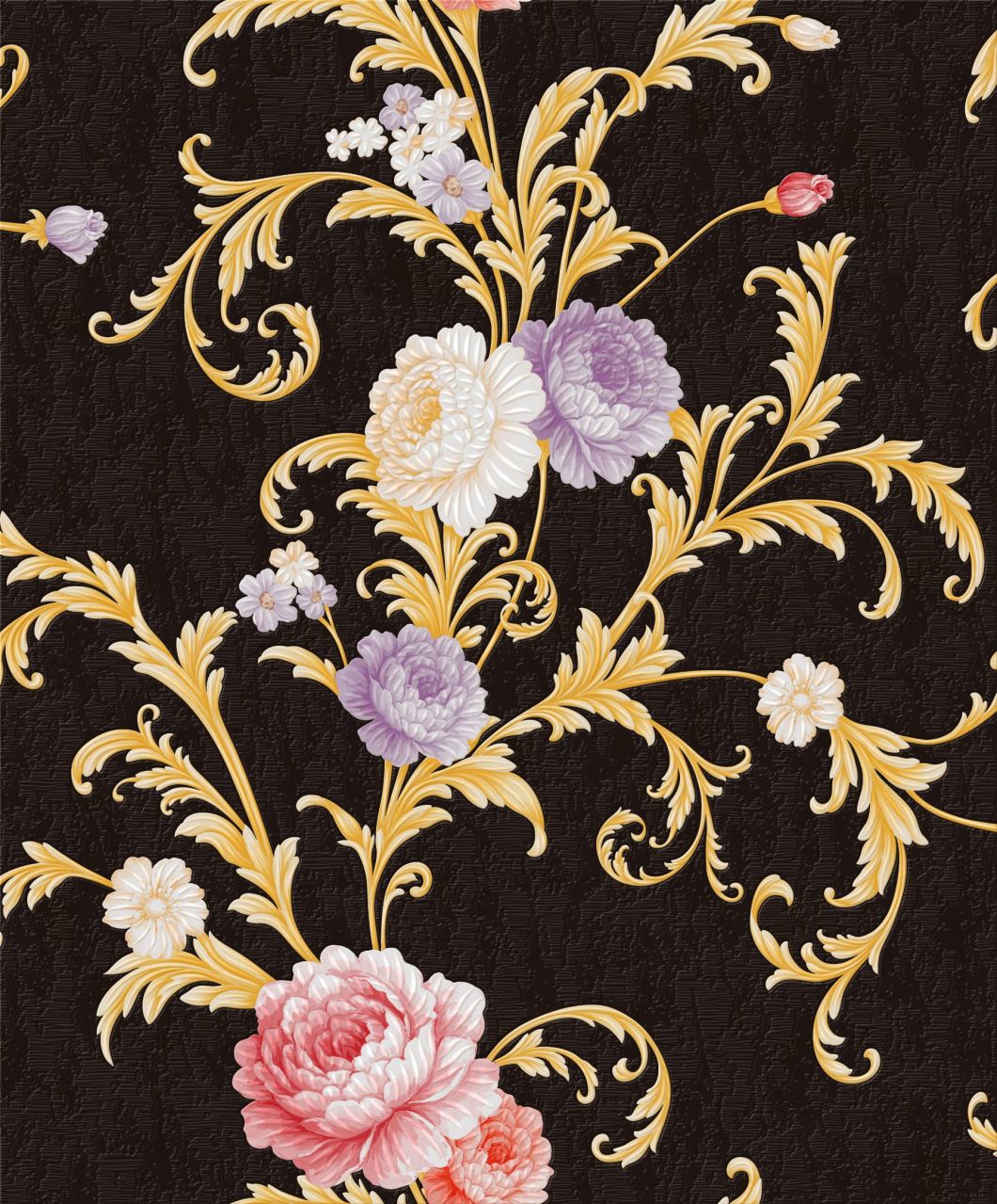 PVC Wallpaper High Quality Wall Paper for Home Decor