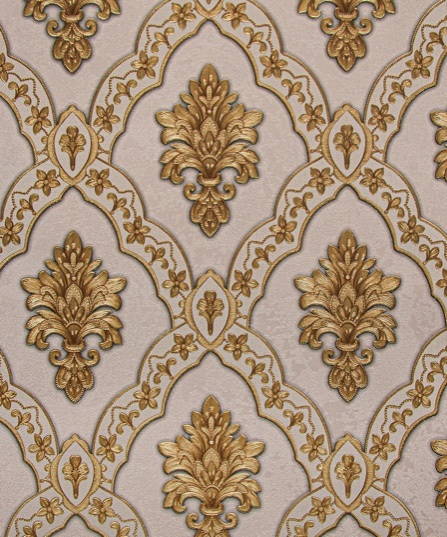 Vinyl Wallpaper Modern 3D Design PVC Waterproof Luxury Wallpaper for Home Decoration