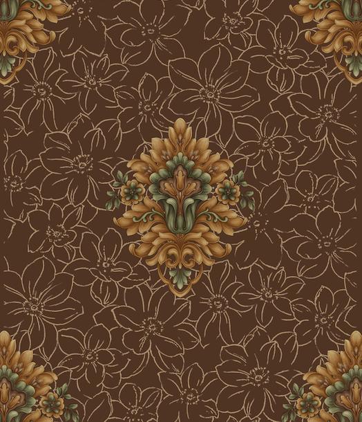 PVC Vinyl Wallpaper 3D Modern Wall Paper Damask Wallpaper for Living Room
