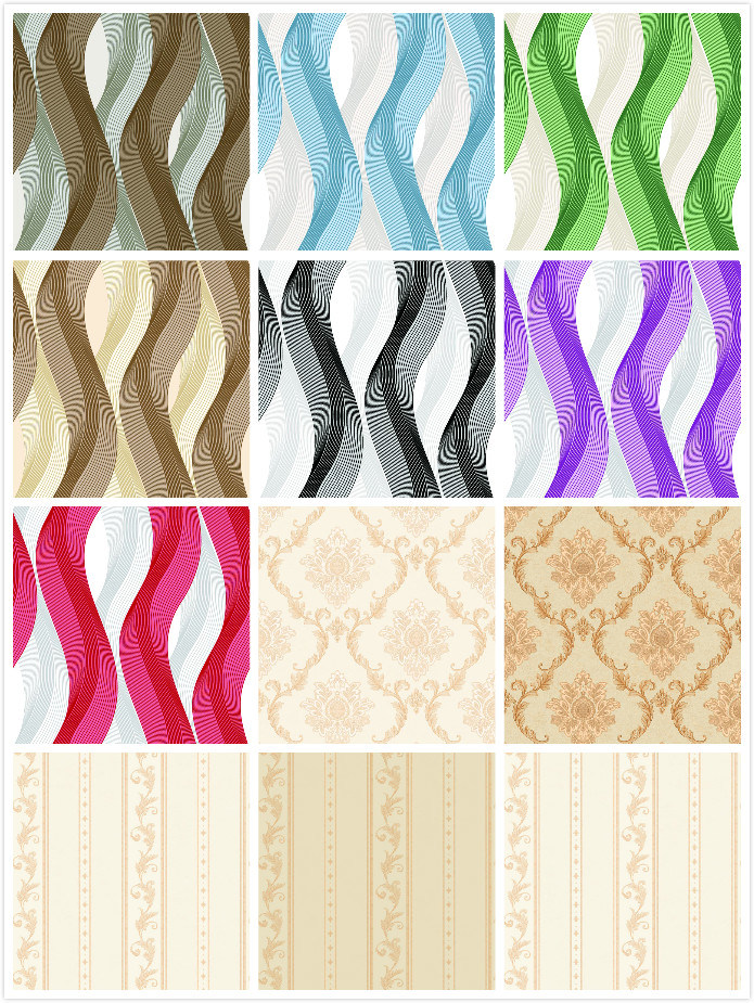 High Quality PVC Wallpaper Vinyl 3D Wall Paper for Home Decor