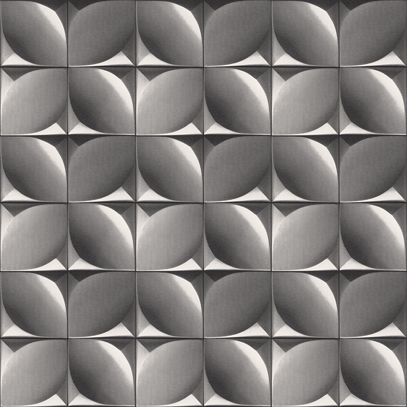 New PVC High Quality Wallpaper 3D Geometric Design