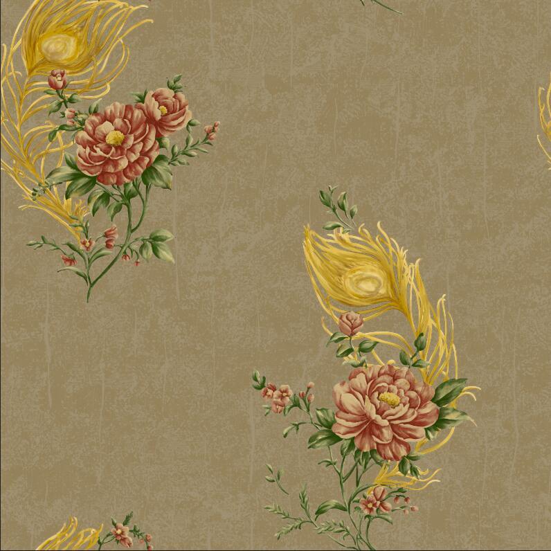 PVC Wallpaper High Quality Modern Classic Wall Paper for Home Decor