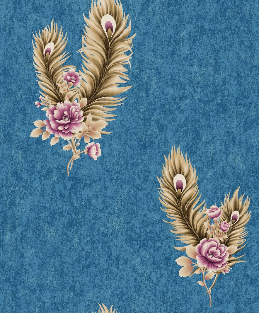 PVC Wallpaper Hot Selling Vinyl Wall Paper for Home Decor
