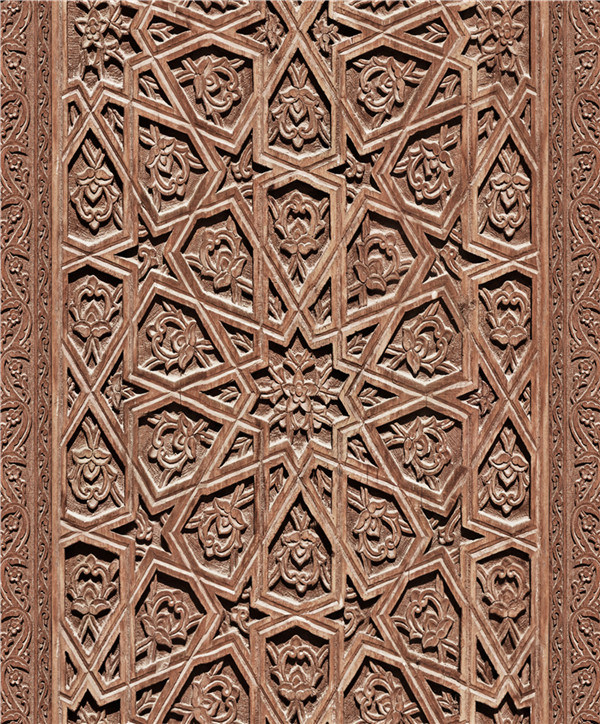 2021 New Design PVC Wallpaper Modern 3D Wooden Relief Design