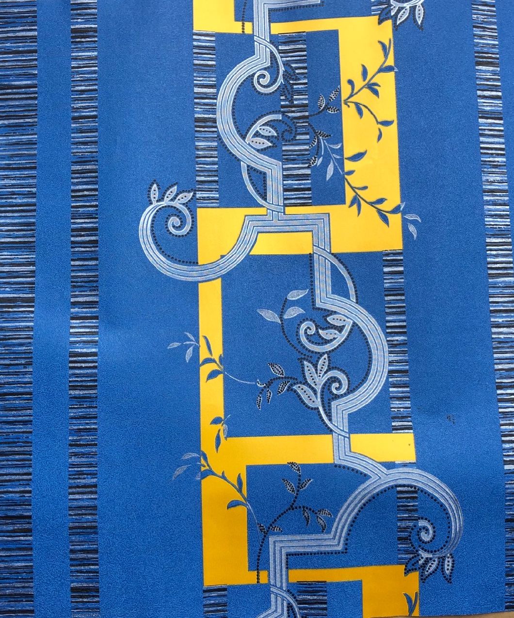 3D Vinyl Wall Paper Factory Price PVC Waterproof Luxury Modern Wallpaper for Living Room