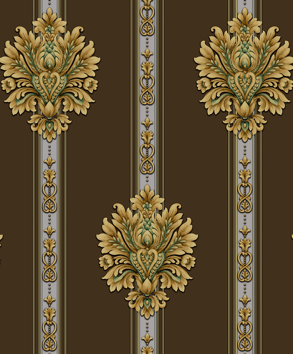 Luxury PVC Wall Paper Modern 3D Design Vinyl Waterproof Wallpaper for Home Decoration