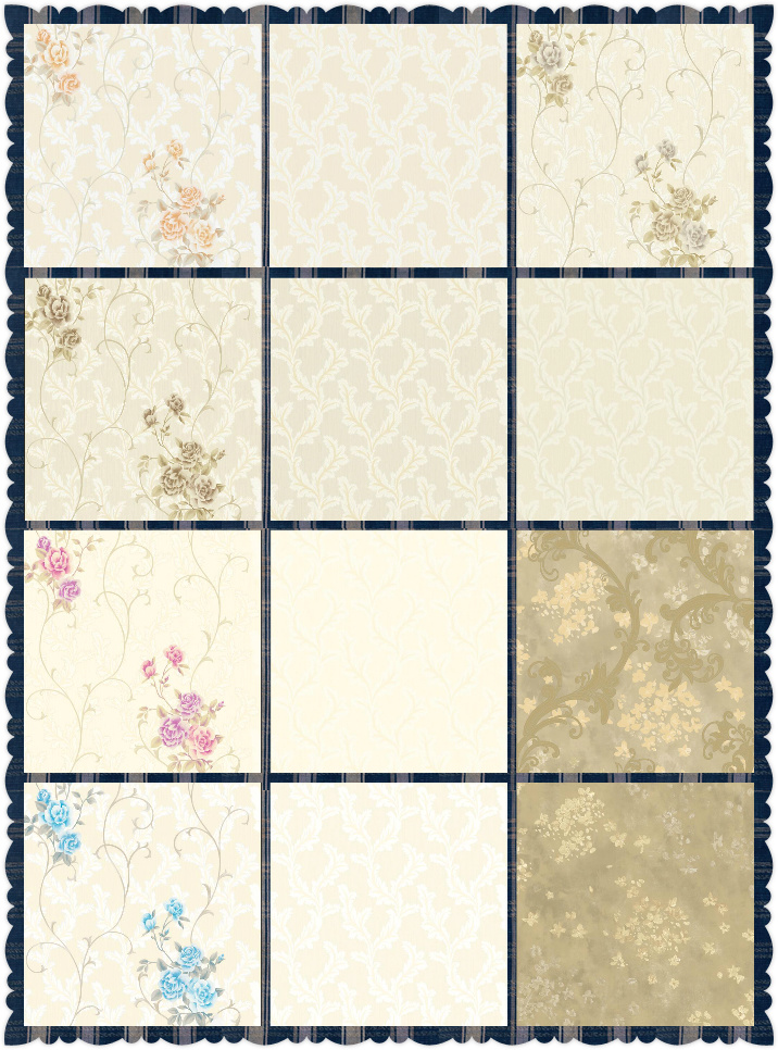 High Quality PVC Wallpaper Luxury Wall Paper for Living Room