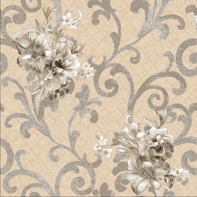 PVC Wallpaper Vinyl Luxury Wall Paper for Home Decor