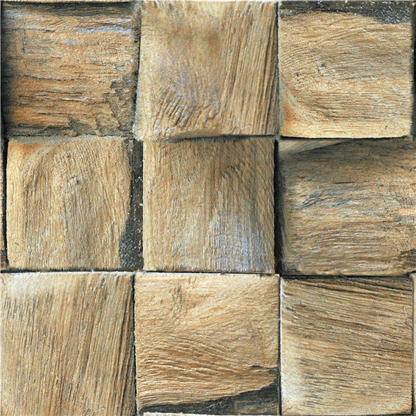 2021 New Design PVC Wallpaper 3D Wooden Design