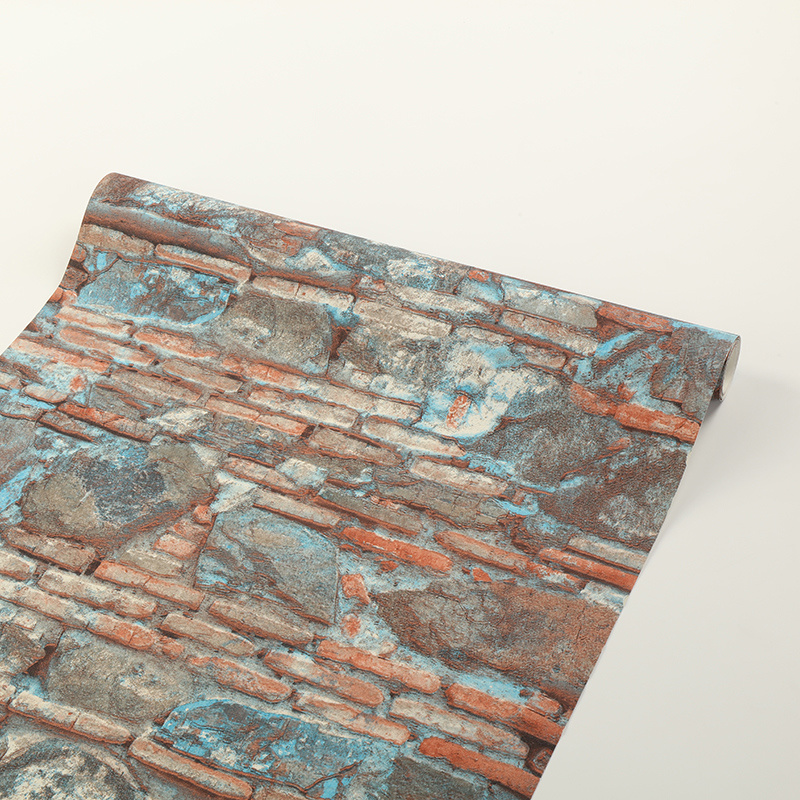 Brick Wallpaper 3D Wall Covering Waterproof Wall Paper for Home Decor