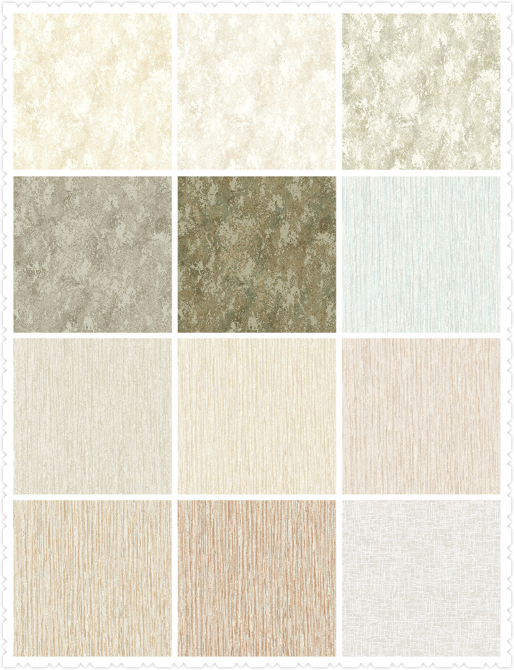PVC Vinyl Plain Wallpaper Waterproof Luxury Wall Paper