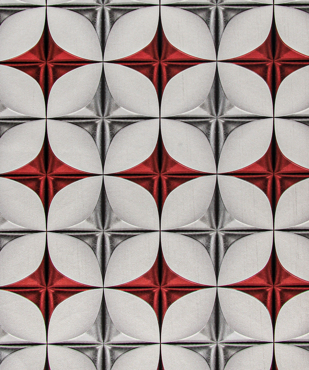 Vinyl Wall Paper PVC Modern 3D Design Waterproof Wallpaper for Home Decoration
