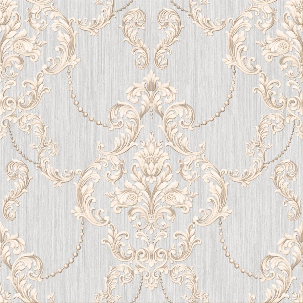 PVC Wallpaper High Quality Vinyl 3D Wall Paper for Home Decor