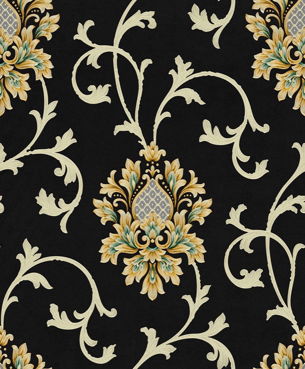 Vinyl PVC Wall Paper Factory Price 3D Design Waterproof Luxury Modern Wall Paper for Home Decor