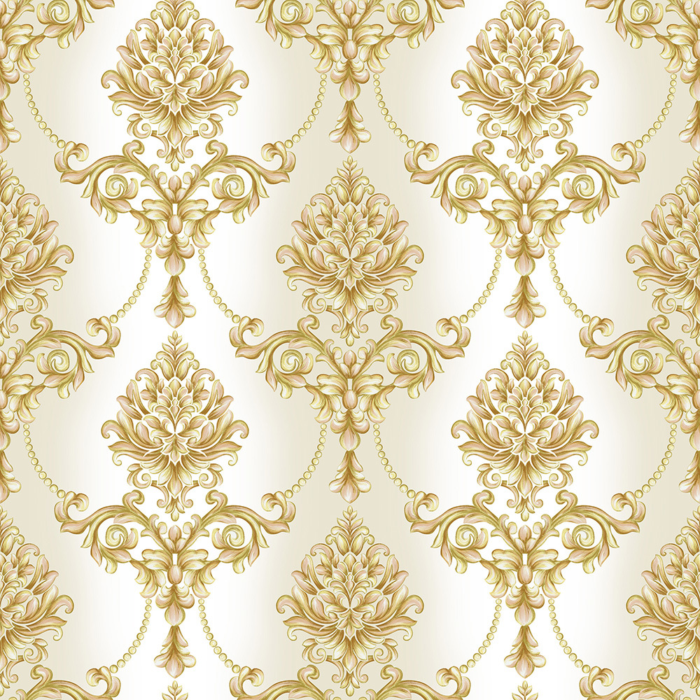 PVC Factory Price Wall Paper Modern 3D Design Vinyl Luxury Waterproof Wall Paper for Home Decoration