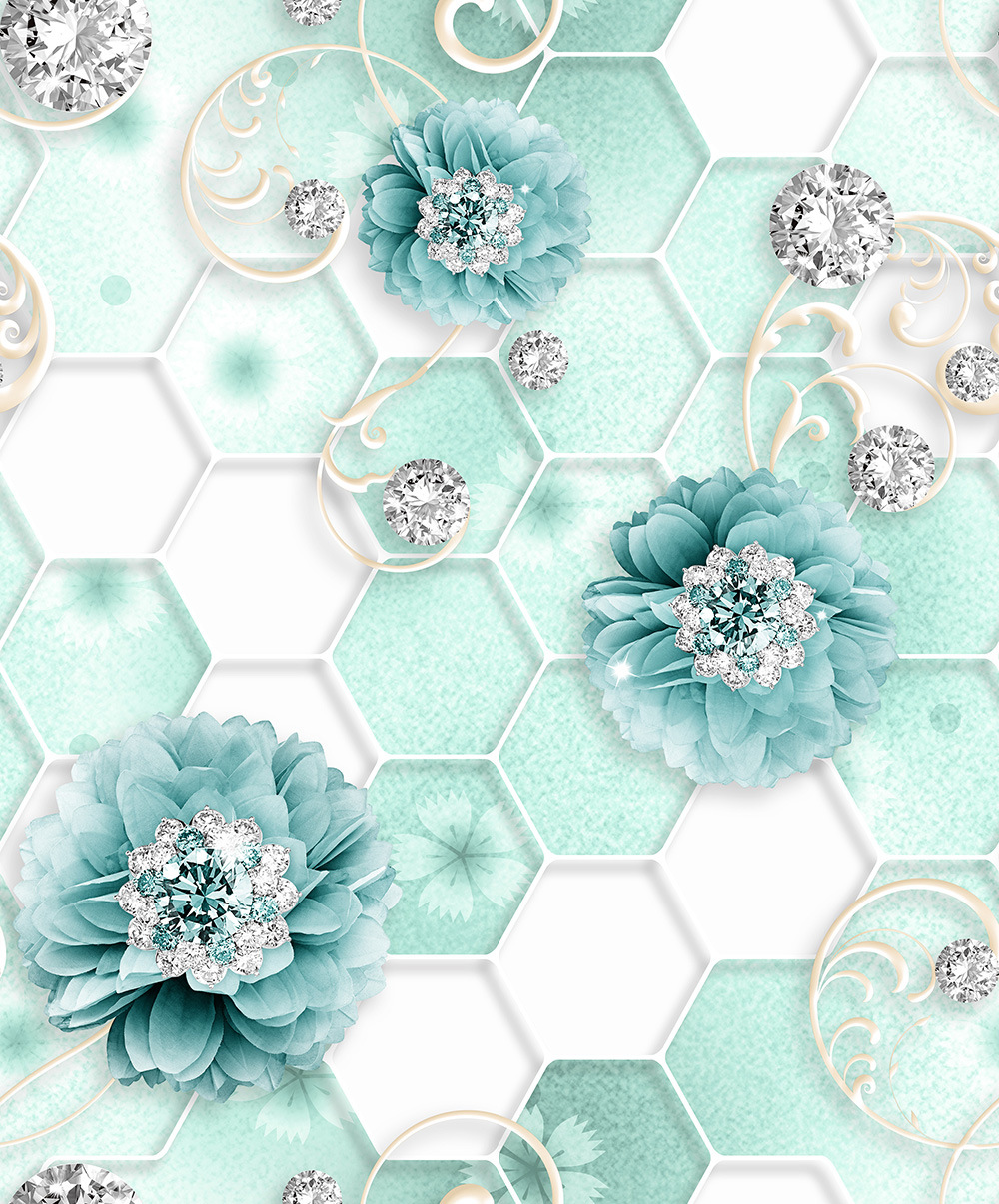 Luxury PVC Wallpaper Modern 3D Design Vinyl Waterproof Wall Paper for Home Decor