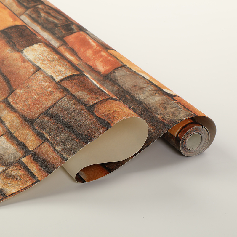 3D Brick Wallpaper Waterproof Wall Paper Wall Covering for Home Decor