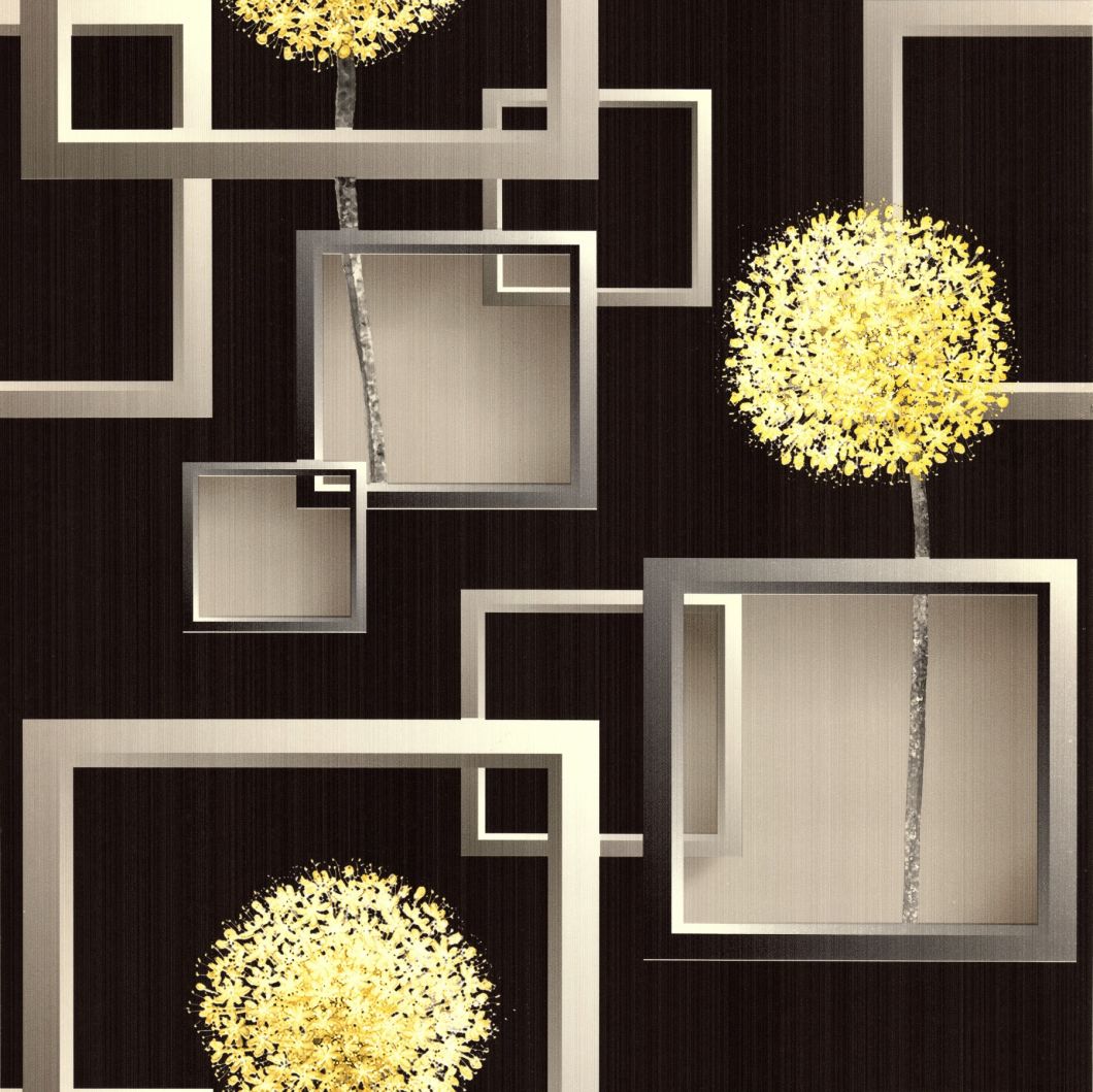 3D PVC Wallpaper Luxury Wall Paper for Home Decor
