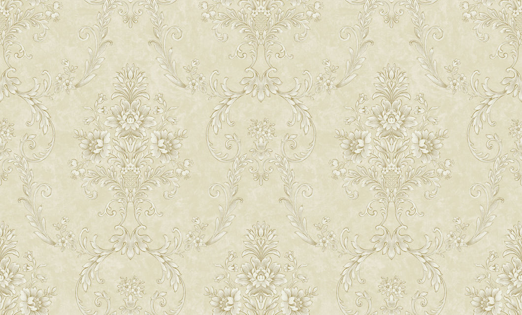 1.06 PVC Big Size Classic Damask Luxury Design High Quality Wallpaper Home Decoration