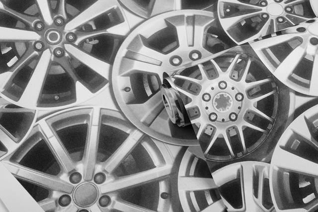 New PVC High Quality Wallpaper Modern Industrial Design