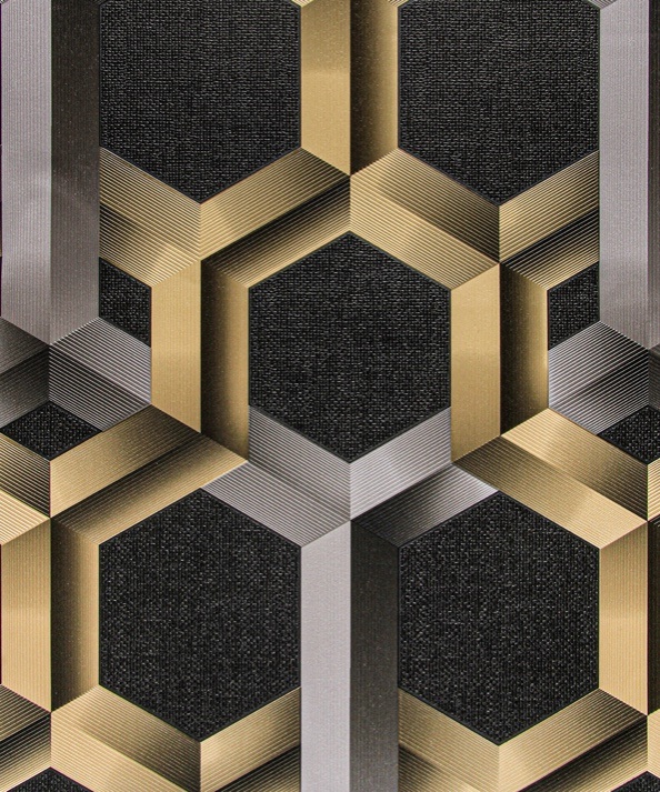 PVC Vinyl Waterproof Wallpaper Modern 3D Design Wallpaper for Home Decor