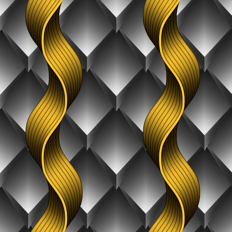 PVC Wallpaper Vinyl Modern 3D Wall Paper for Home Decor