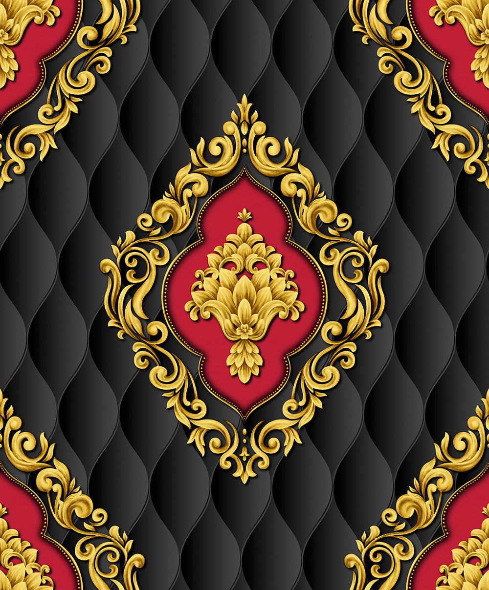 PVC Factory Price Wall Paper Modern 3D Design Vinyl Luxury Waterproof Wallpaper for Home Decor