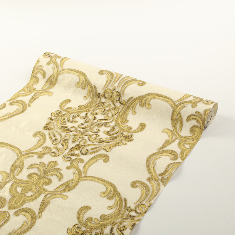 PVC Vinyl Wallpaper Waterproof Wall Paper Wall Covering for Living Room