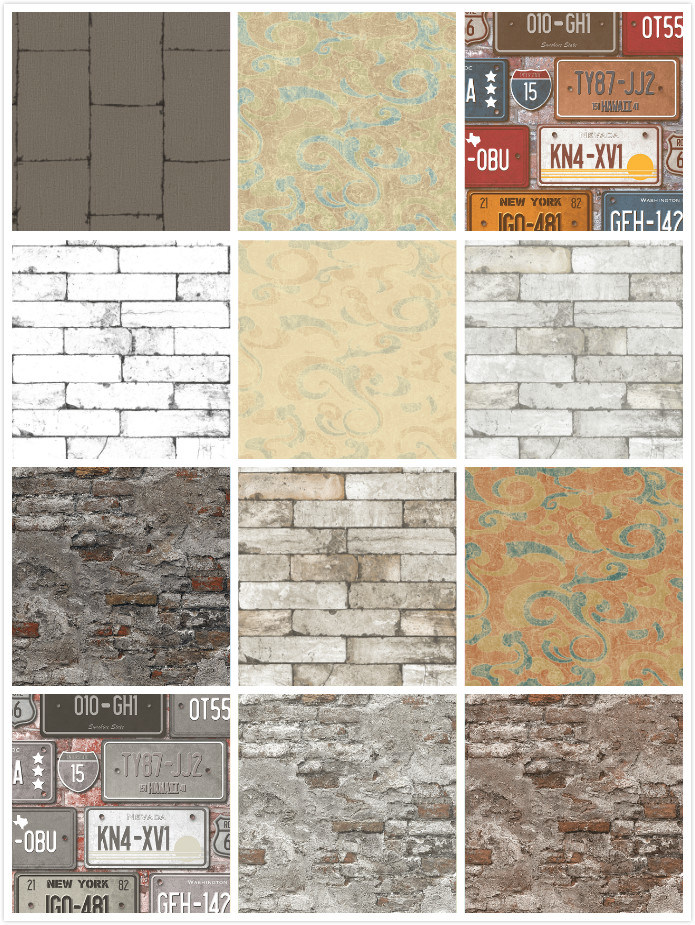PVC Wallpaper Vinyl Wallpaper 3D Designs Wall Covering High Quality