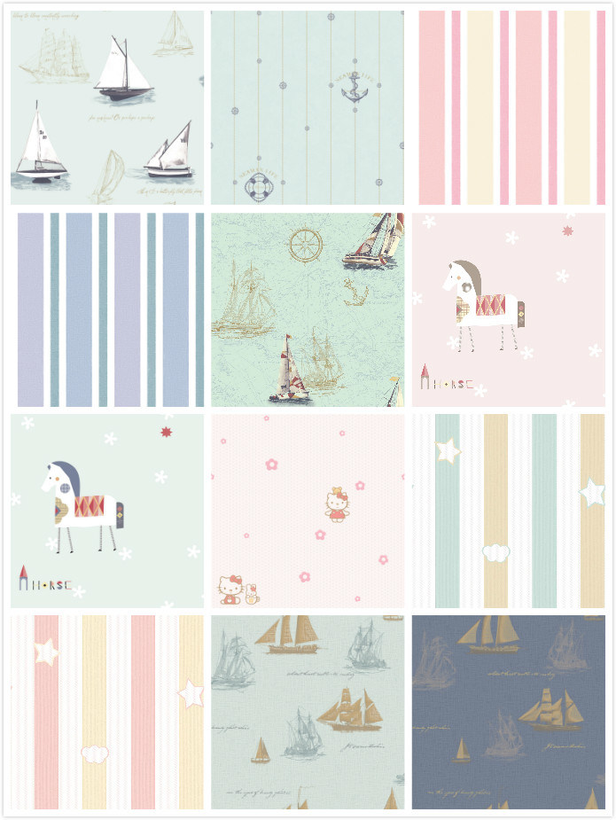 PVC Wall Paper Child High Quality Wallpaper for Children Room