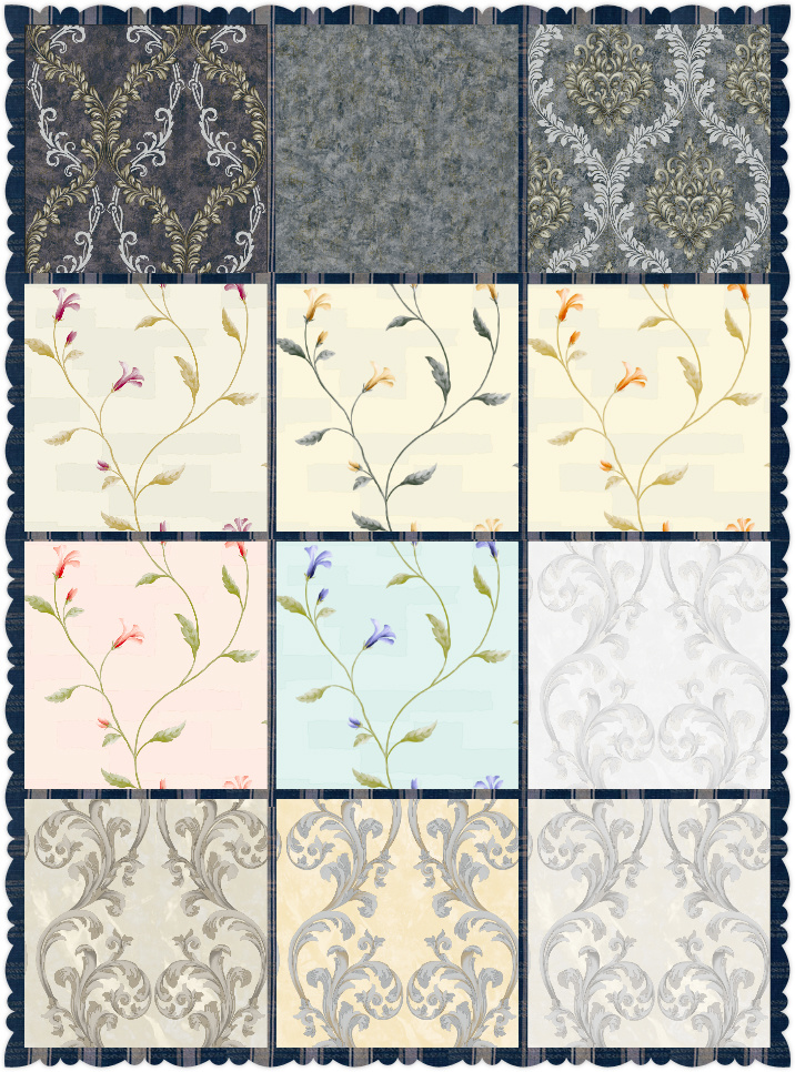 Vinyl PVC Wallpaper for Home Decoration Manufacturer High Quality Wallpaper