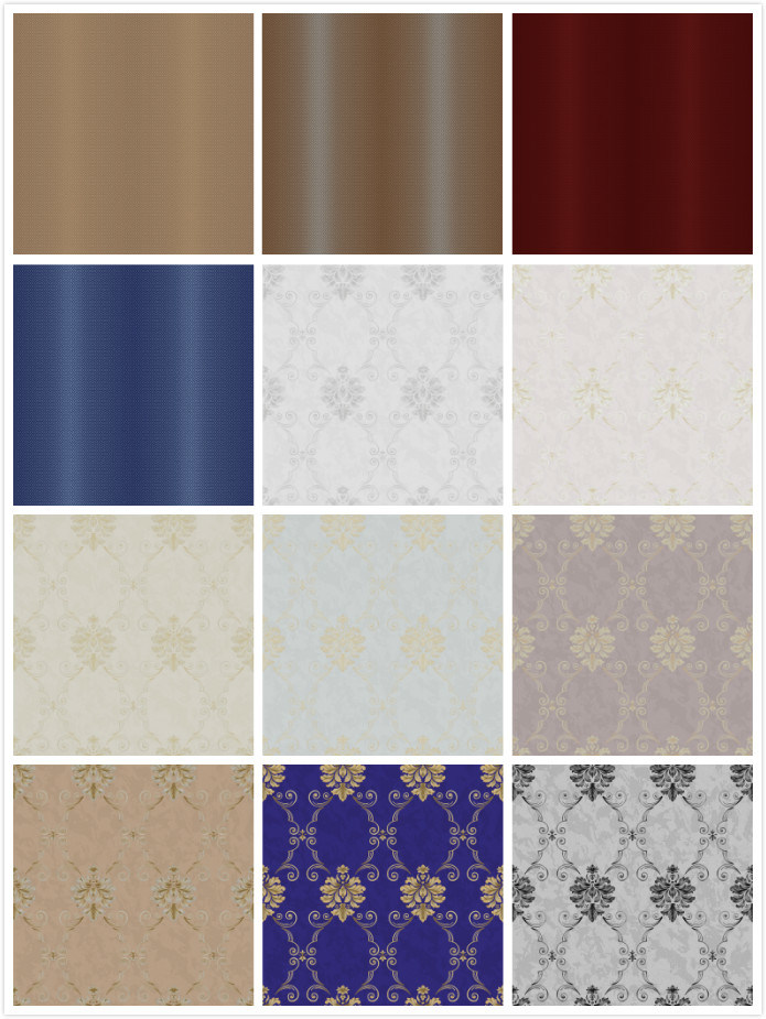 PVC Wallpaper Luxury Wall Paper for Home Decoration