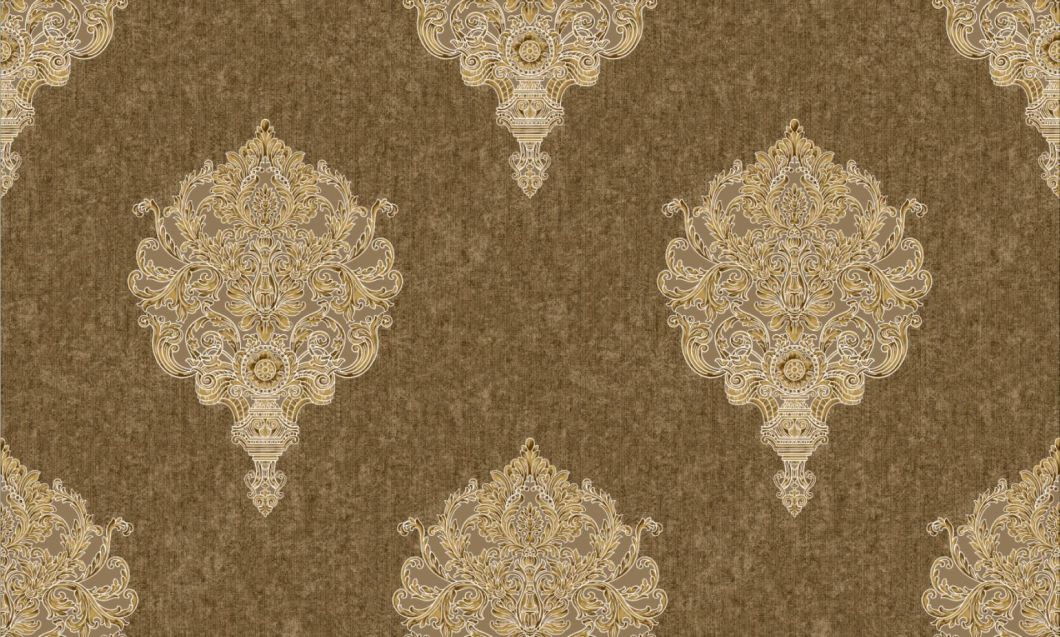 1.06 PVC Small Damask Flower Design High Quality PVC Wallpaper Home Decoration