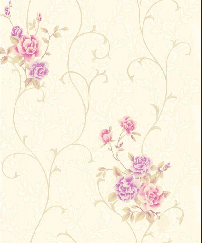 PVC Vinyl Wallpaper Luxury Wall Paper for Home Decor
