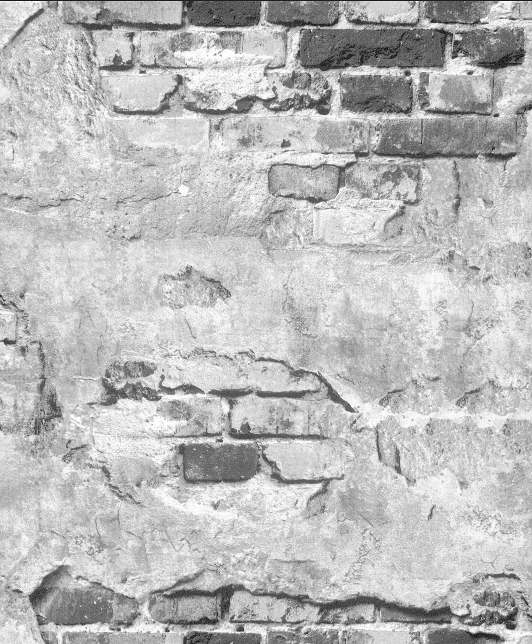 New PVC High Quality Wallpaper Modern Bricks Design Old Style