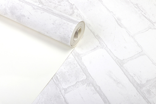 New PVC High Quality Wallpaper Modern Luxury Bricks Design