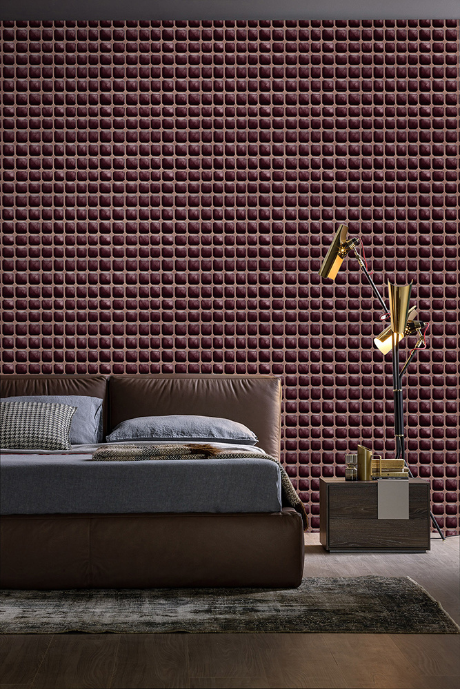 New PVC High Quality Wallpaper Bricks Style