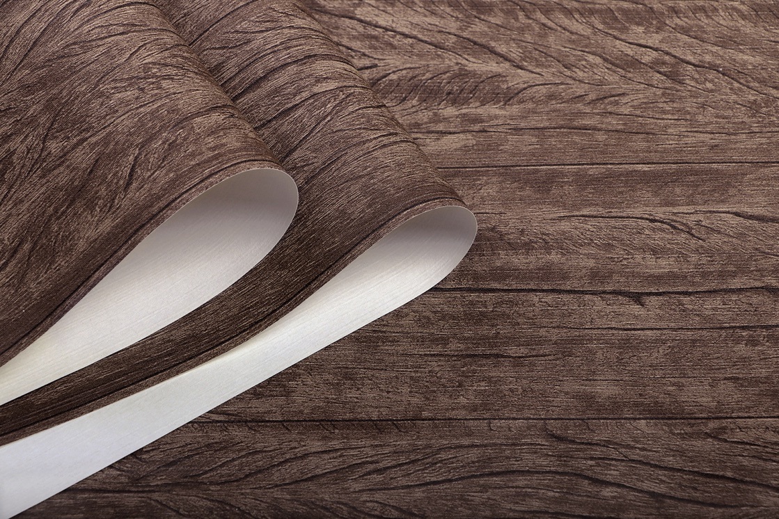 New PVC High Quality Wallpaper Modern Wooden Style